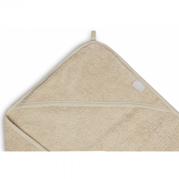 Cape de bain bébé éponge 75x75 cm ash green Jollein