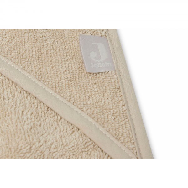 Cape de bain bébé éponge 75x75 cm ash green Jollein