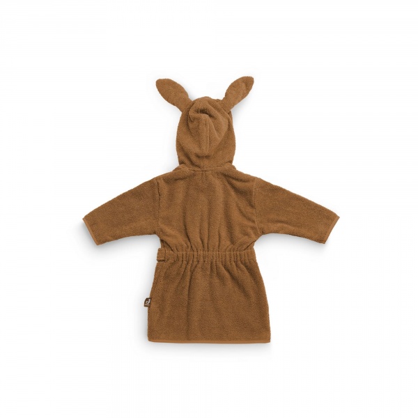 Peignoir enfant éponge 1-2 ans caramel Jollein