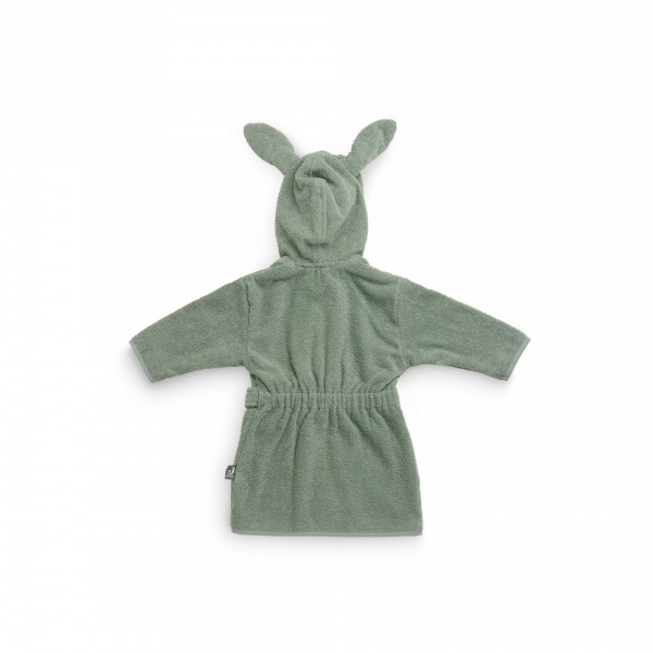 Peignoir enfant éponge 1-2 ans ash green Jollein