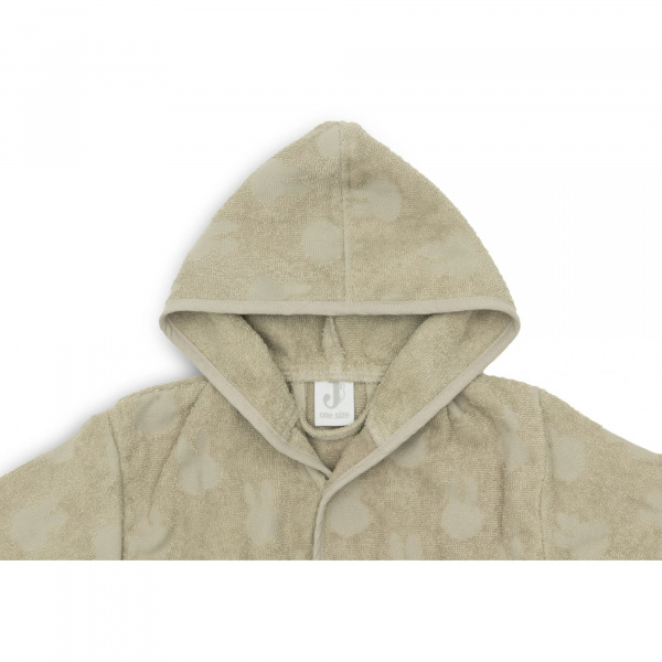 Peignoir éponge 1-2 ans miffy jacquard olive Jollein