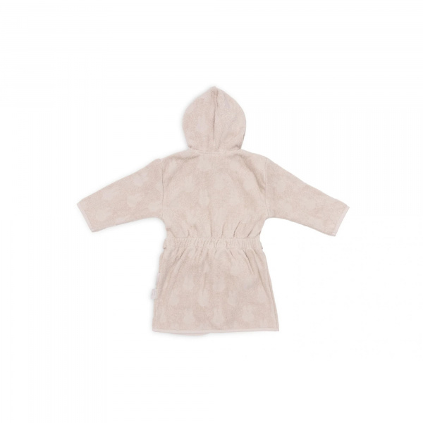 Peignoir éponge 1-2 ans miffy jacquard nougat Jollein