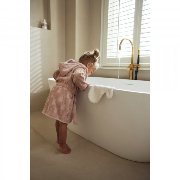 Peignoir éponge 1-2 ans miffy jacquard wild rose Jollein