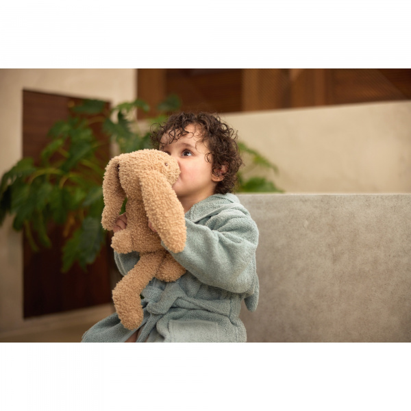 Peignoir enfant éponge 1-2 ans caramel Jollein