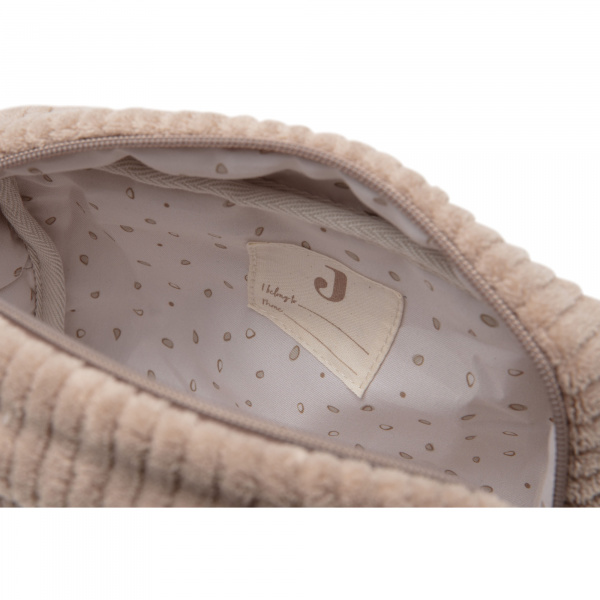Trousse de soins bébé cloudy rib milky coffee Jollein