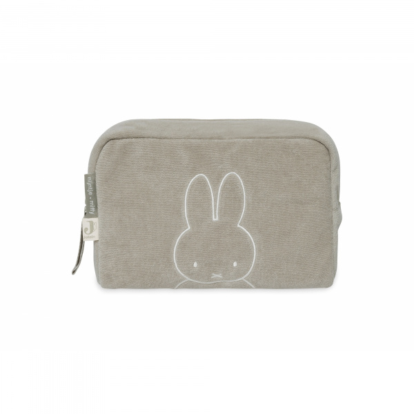 Trousse de toilette éponge miffy olive Jollein
