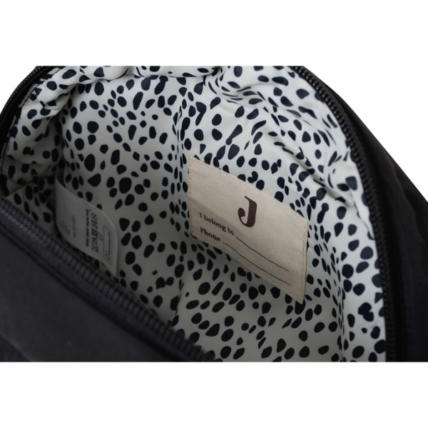 Trousse de toilette puffed black Jollein