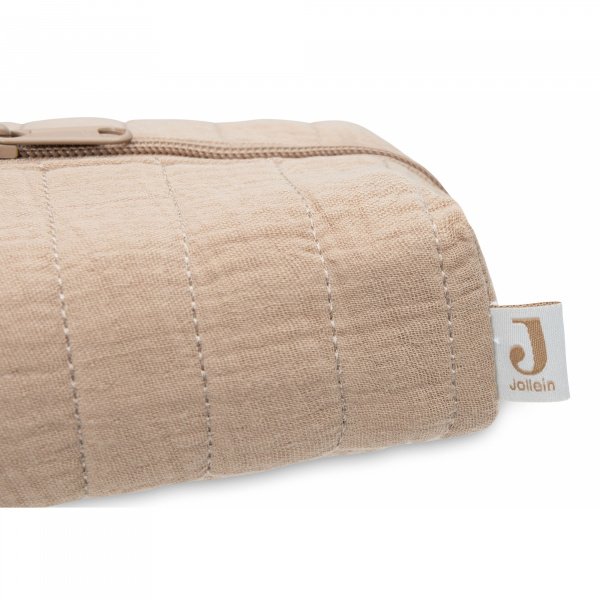 Trousse rangement lingettes biscuit Jollein