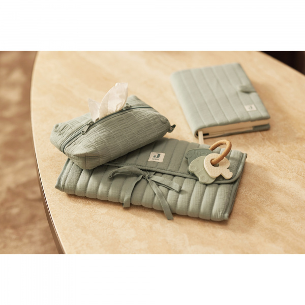 Trousse rangement lingettes wild rose Jollein