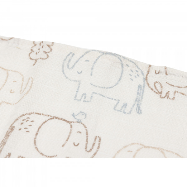 Lot de 3 langes gaze de coton 70 x 70 cm teddy bear Jollein