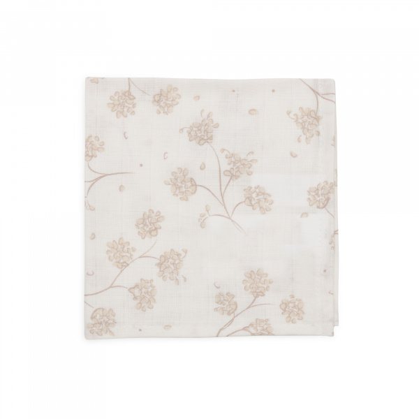 Lot de 3 langes en coton 31 x 31 cm leafy dreams Jollein