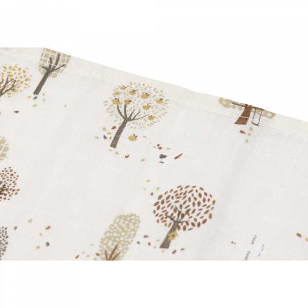 Lot de 3 langes gaze de coton 70 x 70 cm teddy bear Jollein