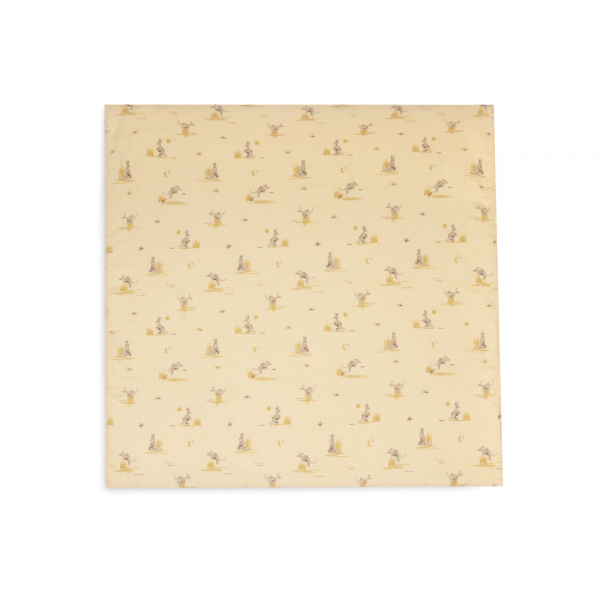 Lot de 3 langes gaze de coton 70 x 70 cm kangaroots Jollein