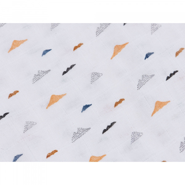 Lot de 2 langes gaze de coton 115 x 115 cm polar Jollein