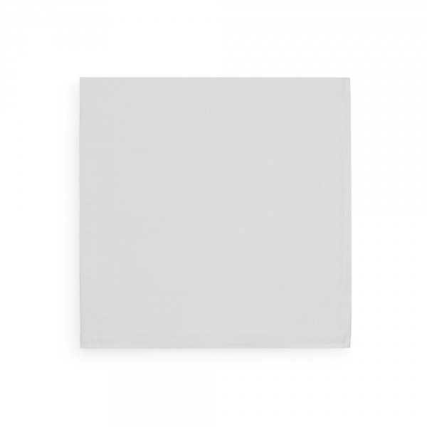 Lot de 2 langes gaze de coton 115 x 115 cm blanc Jollein
