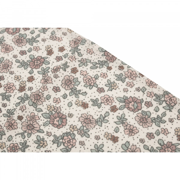 Lot de 3 langes en coton 31 x 31 cm retro flowers Jollein