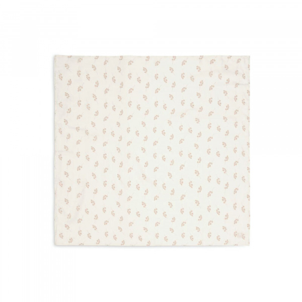 Lot de 2 langes gaze de coton 115 x 115 cm twig wild rose Jollein