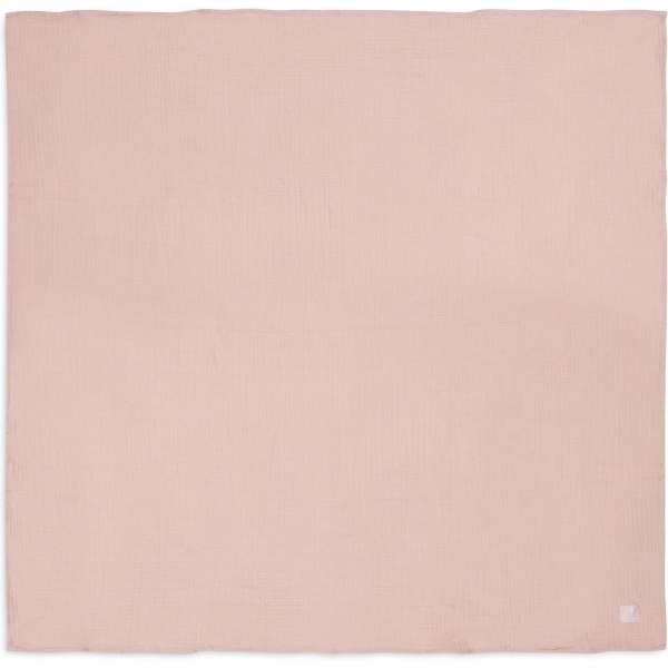 Lot de 2 langes gaze de coton 115 x 115 cm wild rose et ivoire Jollein