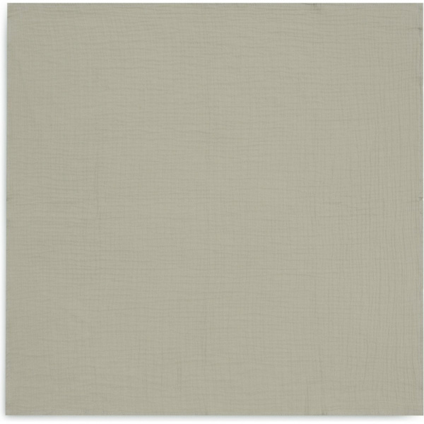Lot de 4 langes gaze de coton 70 x 70 cm olive et ivoire Jollein