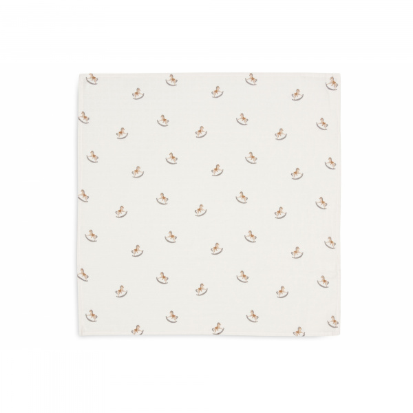 Lot de 3 langes gaze de coton 70 x 70 cm teddy bear Jollein