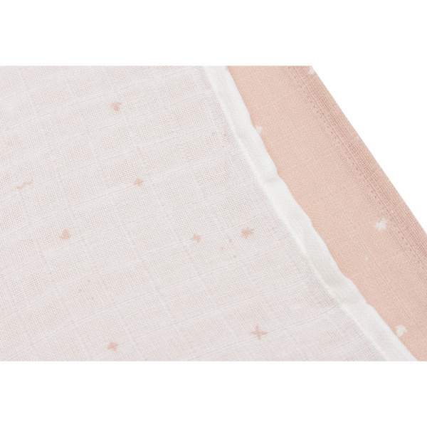 Lot de 3 langes gaze de coton 70 x 70 cm teddy bear Jollein