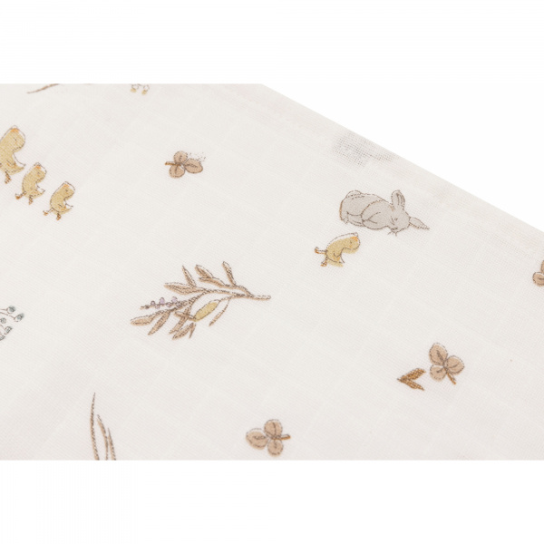 Lot de 3 langes gaze de coton 70 x 70 cm teddy bear Jollein