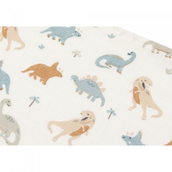 Lot de 3 langes gaze de coton 70 x 70 cm teddy bear Jollein