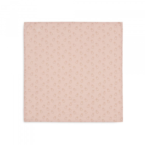 Lot de 3 langes gaze de coton 70 x 70 cm miffy silhouettes sea green Jollein