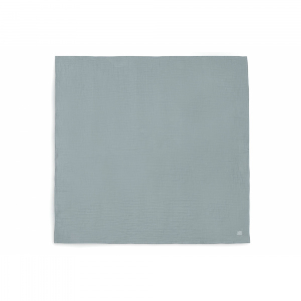 Lot de 2 langes gaze de coton 115 x 115 cm sea green & ivoire Jollein