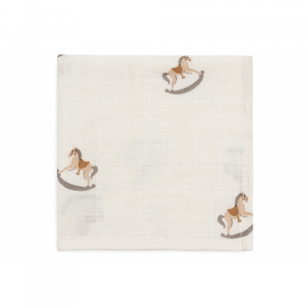 Lot de 3 langes en coton 31 x 31 cm nostalgic ride Jollein