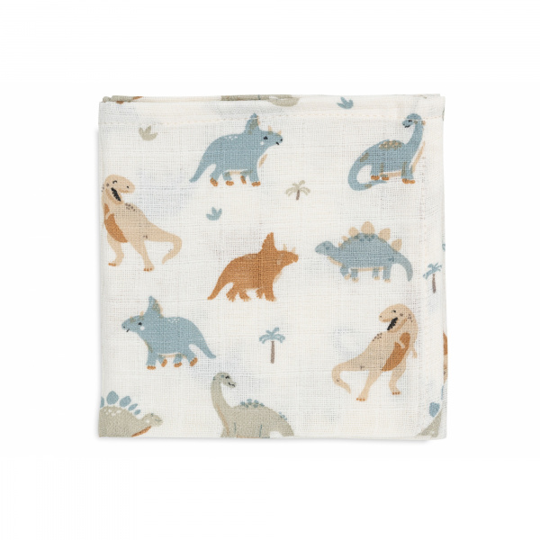 Lot de 3 langes en coton 31 x 31 cm roarsome Jollein