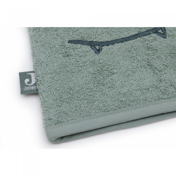 Gant de toilette en éponge jungle jambo croco Jollein