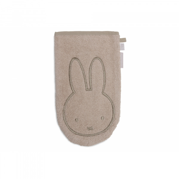 Gant de toilette en éponge miffy Jollein