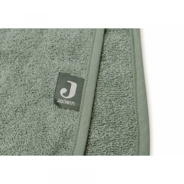 Poncho de bain éponge ash green Jollein