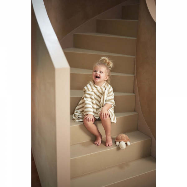 Poncho de bain éponge nougat Jollein