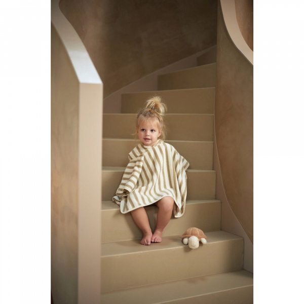 Poncho de bain éponge nougat Jollein
