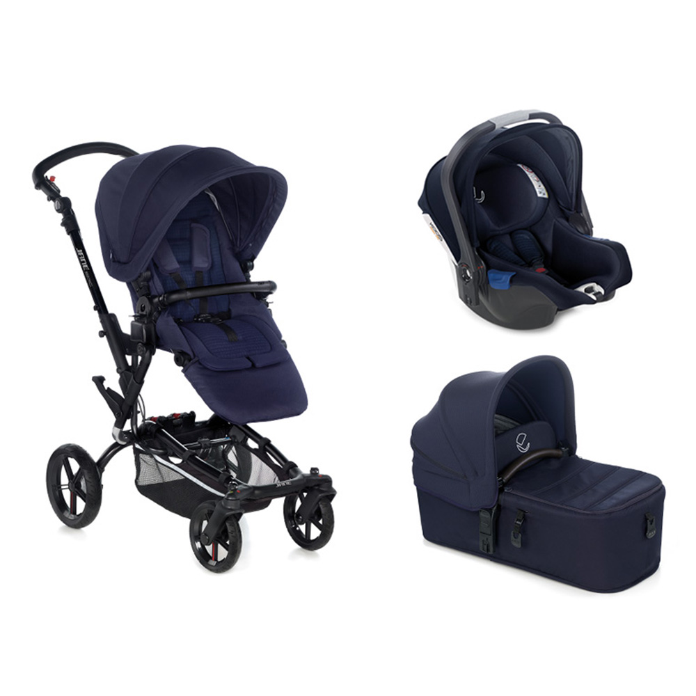 poussette trio violette