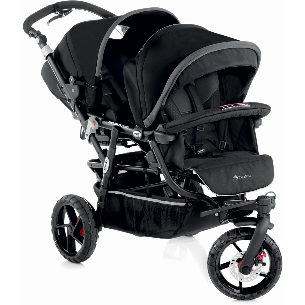 Poussette double powertwin black de Jane sur allobébé