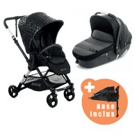 poussette combine leclerc