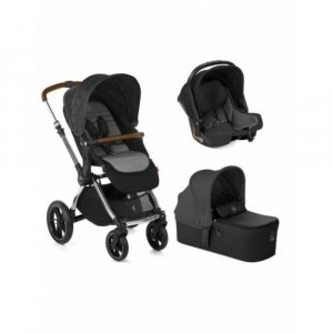 Poussette trio kawai + micro bb + koos isize r1 cold black Jane