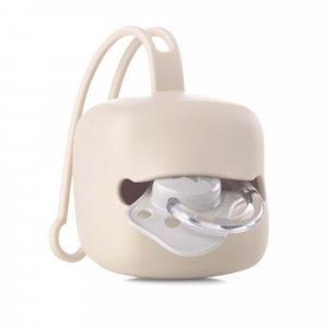 Boîte à tétines en silicone sand Jane