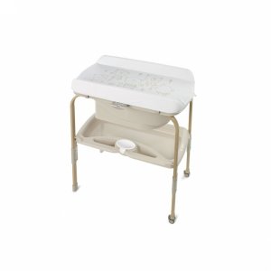 Table à langer avec baignoire flip glitter nature edition Jane