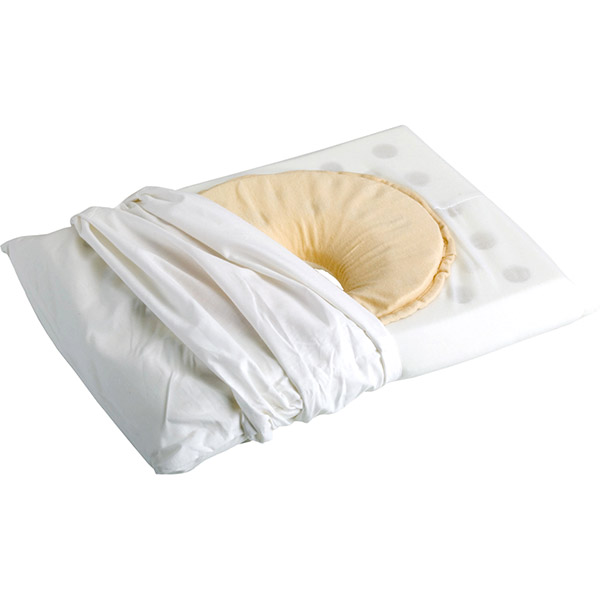 Câle tête bébé oreiller ergonomique pour nacelle et berceau