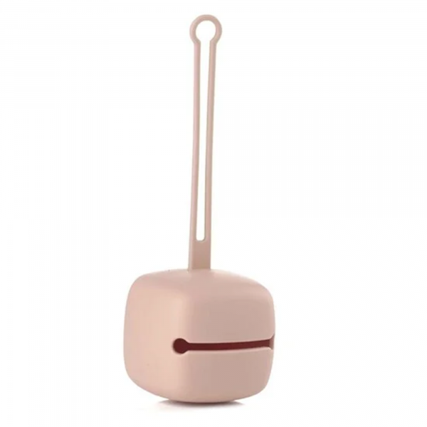 Boîte à tétines en silicone pâle Jane