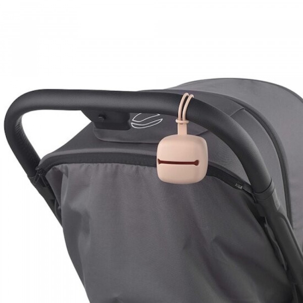 Boîte à tétines en silicone pâle Jane