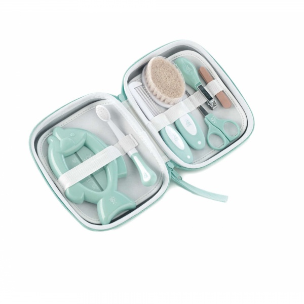 Trousse de soin bébé - mint Jane