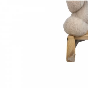 Les imparfaits - bascule bouclette teddy eléphant ecru Nattou