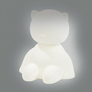 Les imparfaits - veilleuse silicone le chat Nattou