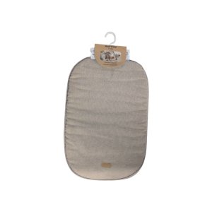 Les imparfaits - coussin en éponge pour matelas à langer taupe Nattou