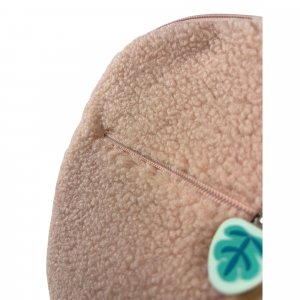 Les imparfaits - sac à dos bouclette teddy rose Nattou